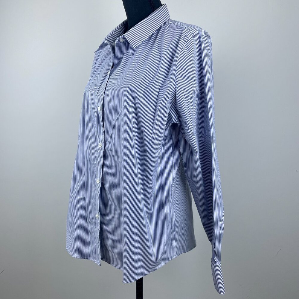 Liz Claiborne Striped Women's Blouse Size XL - Picture 3 of 10